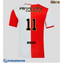 Fotballdrakt Herre Feyenoord Goncalo Borges #11 Hjemmedrakt 2025-26 Kortermet